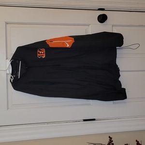 NIKE Bengals Quarter Zip Jacket